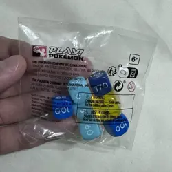 Official Play! Pokemon TCG Damage Counter Dice Set - Pikachu Heads / Tails - Image 2