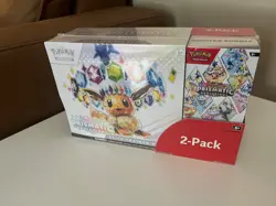Pokemon Prismatic Evolutions Elite Trainer Box and Booster Bundle 2-Pack - Image 1