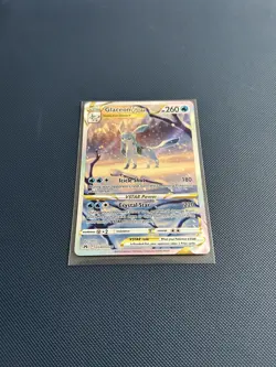 Glaceon VSTAR - GG40/GG70 - Pokemon Crown Zenith Galarian Gallery Ultra Rare - Image 1