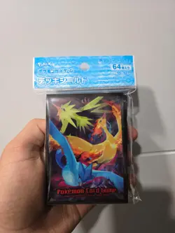 Moltres＆Zapdos＆Articuno 64 Sleeves Japanese Pokemon Center Exclusive - Image 1