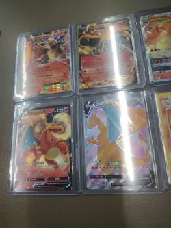 Charizard Lot Of 8 Pokemon Nintendo Sleeved Sent With Care - Image 4