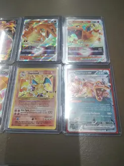 Charizard Lot Of 8 Pokemon Nintendo Sleeved Sent With Care - Image 5