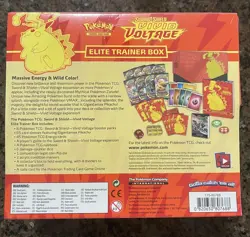 Pokemon TCG - Vivid Voltage Elite Trainer Box - ETB FACTORY SEALED - Image 3