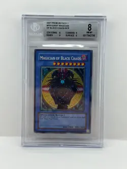 YUGIOH BGS 8 2007 Magician of Black Chaos PP01-En001 Secret Rare - Image 2
