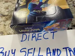 Disney Lorcana Trading Card Game The First Chapter Booster Box New Sealed Rare - Image 3