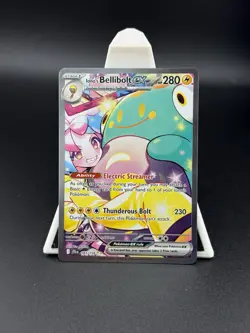 Iono's Bellibolt EX 183/159 Journey Together Sir NM Pokemon TCG Card - Image 1