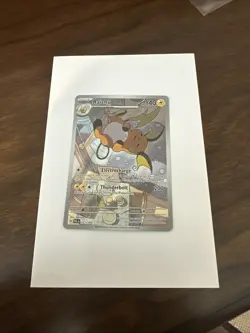 Pokemon TCG Raichu Holo Card Sv02: Paldea Evolved 211/193 NM Condition - Image 1