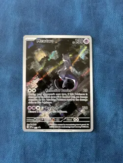Pokemon Card TCG - Mewtwo SVP 052 Black Star Promo Scarlet & Violet 151 Promo NM - Image 1