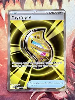 2025 Pokemon Mega Evolution Mega Signal #171 Near Mint Card IN-HAND ☀ - Image 1