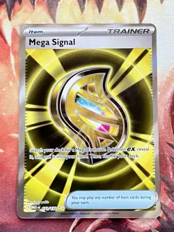 2025 Pokemon Mega Evolution Mega Signal #171 Near Mint Card IN-HAND ☀ - Image 2
