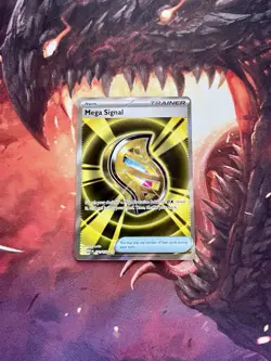 2025 Pokemon Mega Evolution Mega Signal #171 Near Mint Card IN-HAND ☀ - Image 3