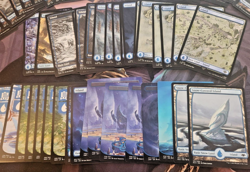 MTG Full Art Islands Set - 58 Card Lot - NEO, ONE, DMU, UNF, THB, and More - Image 2
