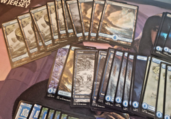 MTG Full Art Islands Set - 58 Card Lot - NEO, ONE, DMU, UNF, THB, and More - Image 3