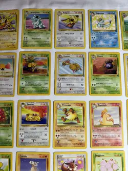 Pokemon TCG Lot Of 38 Cards Jungle Set Rare, Common, Uncommon - Mint/NM/LP - Image 3