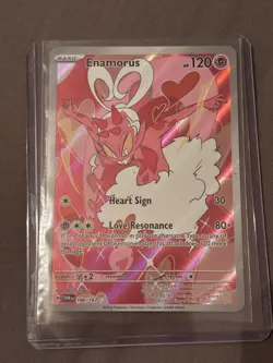 Pokemon TCG Enamorus 180/167 Twilight Masquerade Illustration Rare Card - Image 1