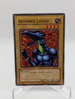 2002 Yu-Gi-Oh TCG ARMORED LIZARD, #SDJ-009 1ST EDITION - Image 1