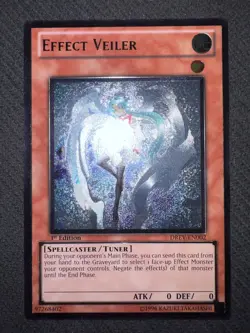 Yugioh Effect Veiler 1st Edition Ultimate Rare DREV-EN002 NM - Image 2