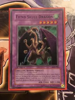 Yugioh Fiend Skull Dragon LOD-039 1st Edition NM - Image 1