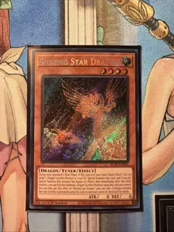YuGiOh! BLTR-EN002 Shining Star Dragon Secret Rare NM - Image 1