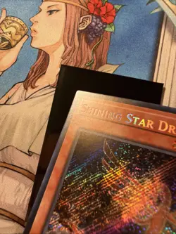 YuGiOh! BLTR-EN002 Shining Star Dragon Secret Rare NM - Image 3