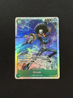 Brook OP15-032 Super Rare Adventure on Kami's Island One Piece Foil Near Mint - Image 1