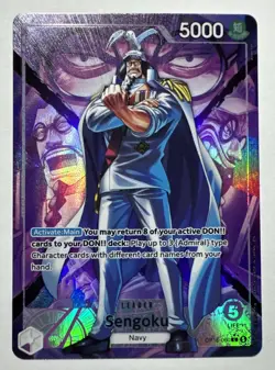 Sengoku OP16-060 Alternate Art Leader One Piece TCG The Time of Battle ENGLISH🔥 - Image 1