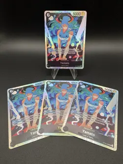 One Piece TCG (4x) YAMATO #OP16-098 SR The Time of Battle~English - Image 1