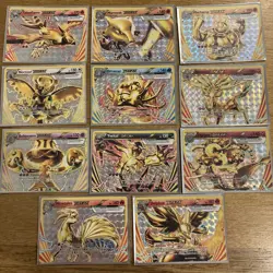 Pokemon 2016 Breakpoint Lot Full Art 11 Cards - Image 1