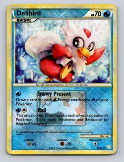 Delibird (League Promo) 39/123 Holo League & Championship Cards Reverse Holo LP - Image 1
