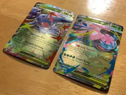 Pokemon Mega EX Lot – M Venusaur EX & M Heracross EX Ultra Rare Cards - Image 3