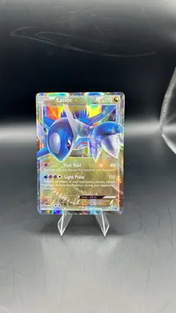 Pokemon Latios EX TCG Black Star Promos Ultra Rare Holo Card XY72 Near Mint - Image 1