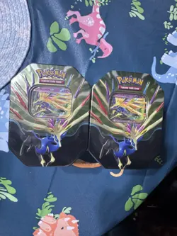 Xerneas Ex 2 Tins Brand New Sealed Pokemon Cards TCG 4 Booster Packs Each - Image 1