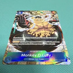 Bandai One Piece Card Game Monkey D. Luffy OP11-058 Treasure Rare Foil English - Image 2
