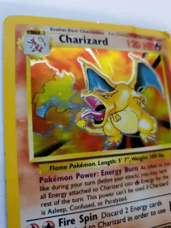 Charizard Base Set Holo Pokemon Card WOTC - Image 2