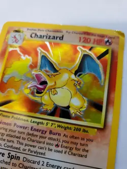 Charizard Base Set Holo Pokemon Card WOTC - Image 3