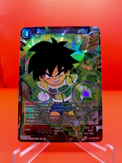 Dragon Ball Super CCG Broly, Astonishing Potential P-248 PR Foil Anime Card - Image 1