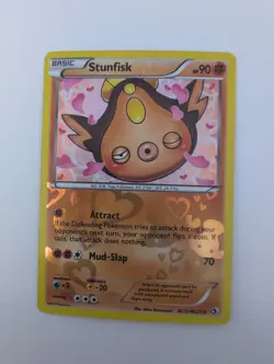Pokemon TCG Stunfisk RC12/RC25 Legendary Treasures Holo Uncommon Card 2013 - Image 1