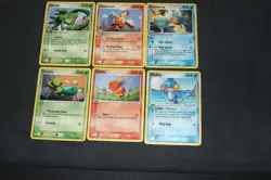 Pokemon Card Lot EX-PL Treecko, Torchic, Mudkip, & Grovyle+ Crystal Guardians - Image 3