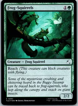 Frog-Squirrels C Avatar: The Last Airbender: Eternal-Legal 251 NM - Image 1