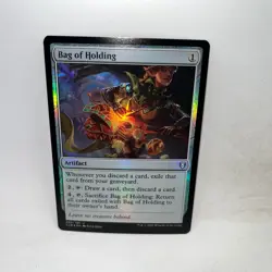 Bag of Holding Commander Legends Battle Baldur's Gate Magic The Gathering Foil - Image 1