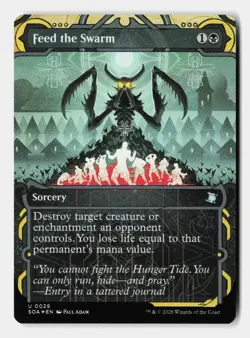 Feed the Swarm 29 Secrets of Strixhaven: Mystical Archive MTG Foil NM - Image 1