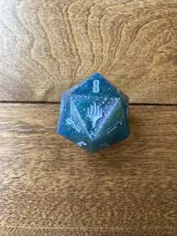 🔥 Magic The Gathering Final Fantasy GIFT BUNDLE Blue Spindown D20 Dice Die - Image 2