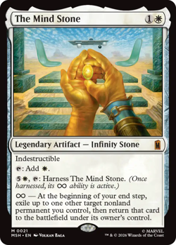 1x The Mind Stone MTG - Marvel Super Heroes - NM-Mint - Image 1