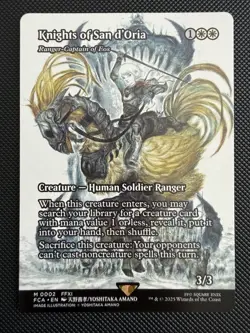 Knights of San d'Oria - Ranger-Captain of Eos (Showcase) Final Fantasy MTG - Image 1