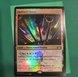 Foil Raffine's Tower Streets of New Capenna MTG Magic The Gathering - Image 1