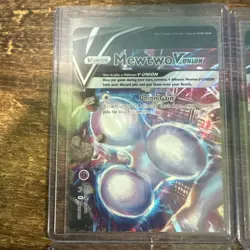 Pokemon TCG Mewtwo V-UNION 4-Card Holo Promo Set SWSH159-162 English - Image 2