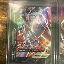 Pokemon TCG Mewtwo V-UNION 4-Card Holo Promo Set SWSH159-162 English - Image 5