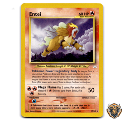 Entei 17/64 Neo Revelation Set Rare Regular Pokemon Card NM sb1 - Image 1