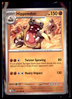 Pokemon Hippowdon 040/088 POR Perfect Order Non Holo 4 card lot - Image 1