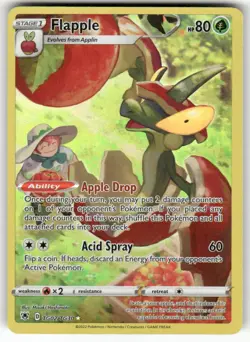 Flapple TG02/TG30 Holo Astral Radiance Trainer Gallery Pokemon NM - Image 1